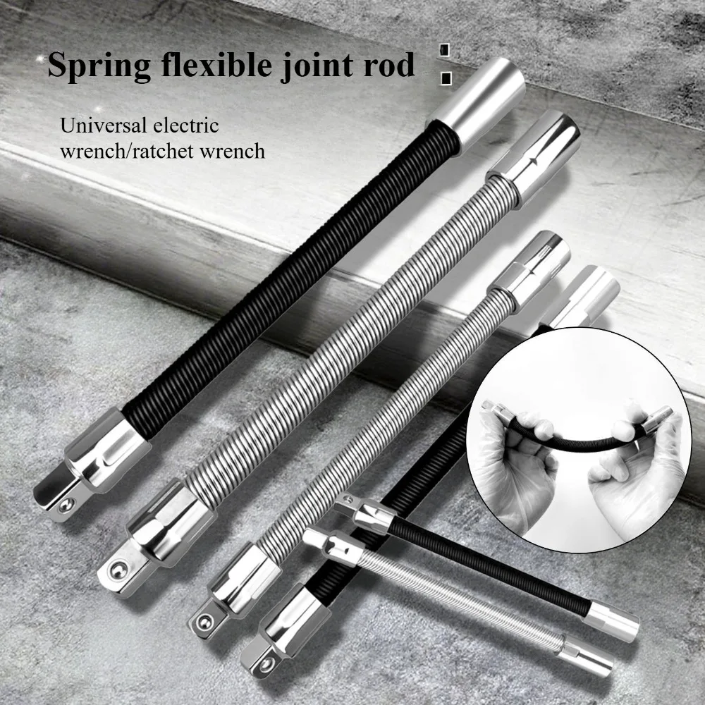 1/2 3/8 1/4 Flexible Socket Extension Bar Set Ratchet CR-V Alloy Steel Wrench Extension Rod Flying Connecting Rod Tool
1/2 3/8 1/4 Flexible Socket Extension Bar Set Ratchet CR-V Alloy Steel Wrench Extension Rod Flying Connecting Rod Tool