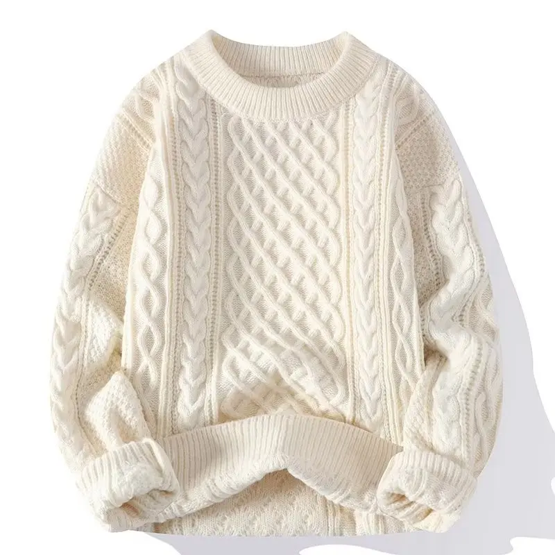 Sweater male autumn and winter fashion brand round neck warm teenagers loose sweater male
Sweater male autumn and winter fashion brand round neck warm teenagers loose sweater male