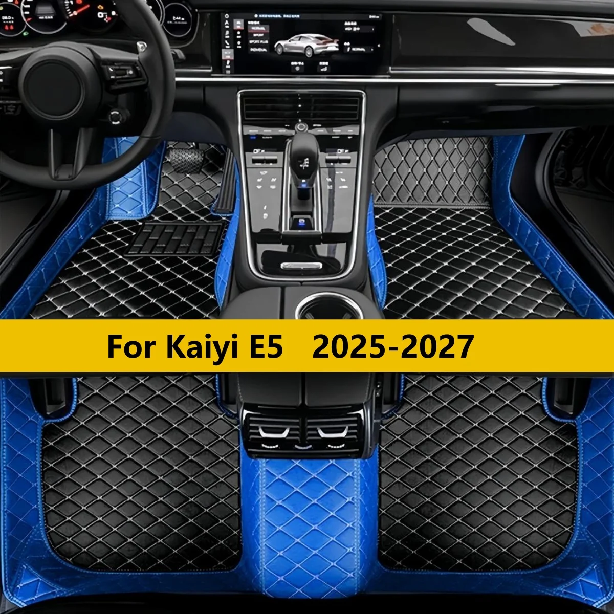 Custom Car floor MatS Fit For Kaiyi E5 2025 2026 2027 Car Floor Mats Full Set Foot Matts Rugs Auto Accessories
Custom Car floor MatS Fit For Kaiyi E5 2025 2026 2027 Car Floor Mats Full Set Foot Matts Rugs Auto Accessories