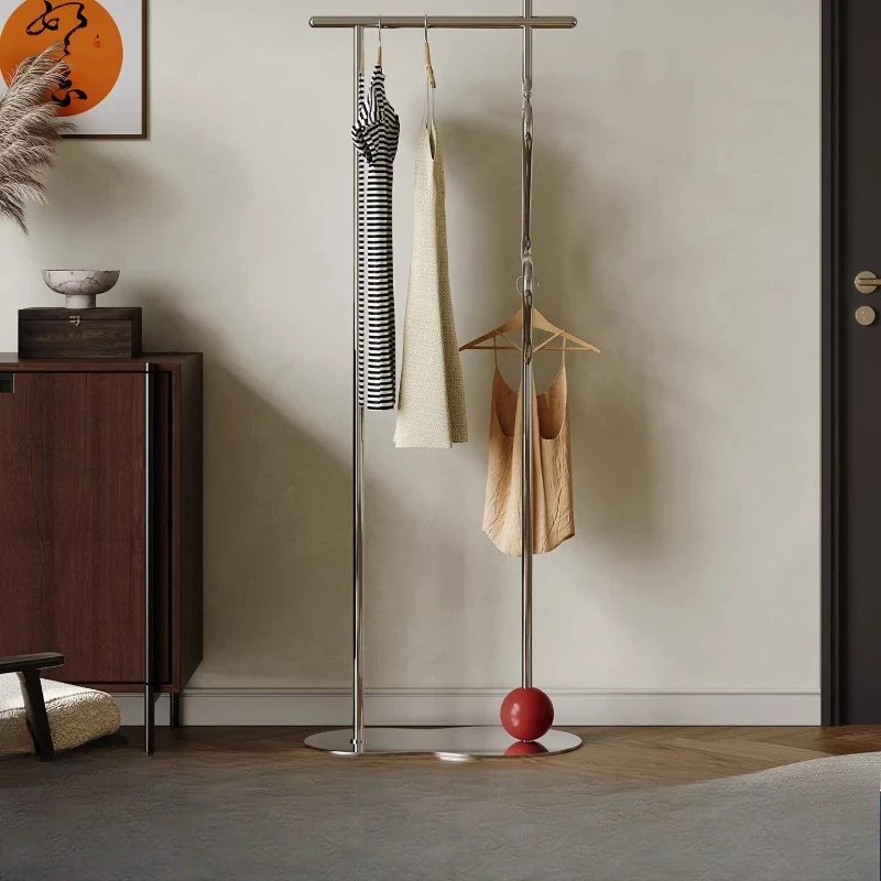 Creative coat rack stainless steel light luxury luxury sense bedroom floor-to-ceiling living room Italian hanger at home
Creative coat rack stainless steel light luxury luxury sense bedroom floor-to-ceiling living room Italian hanger at home