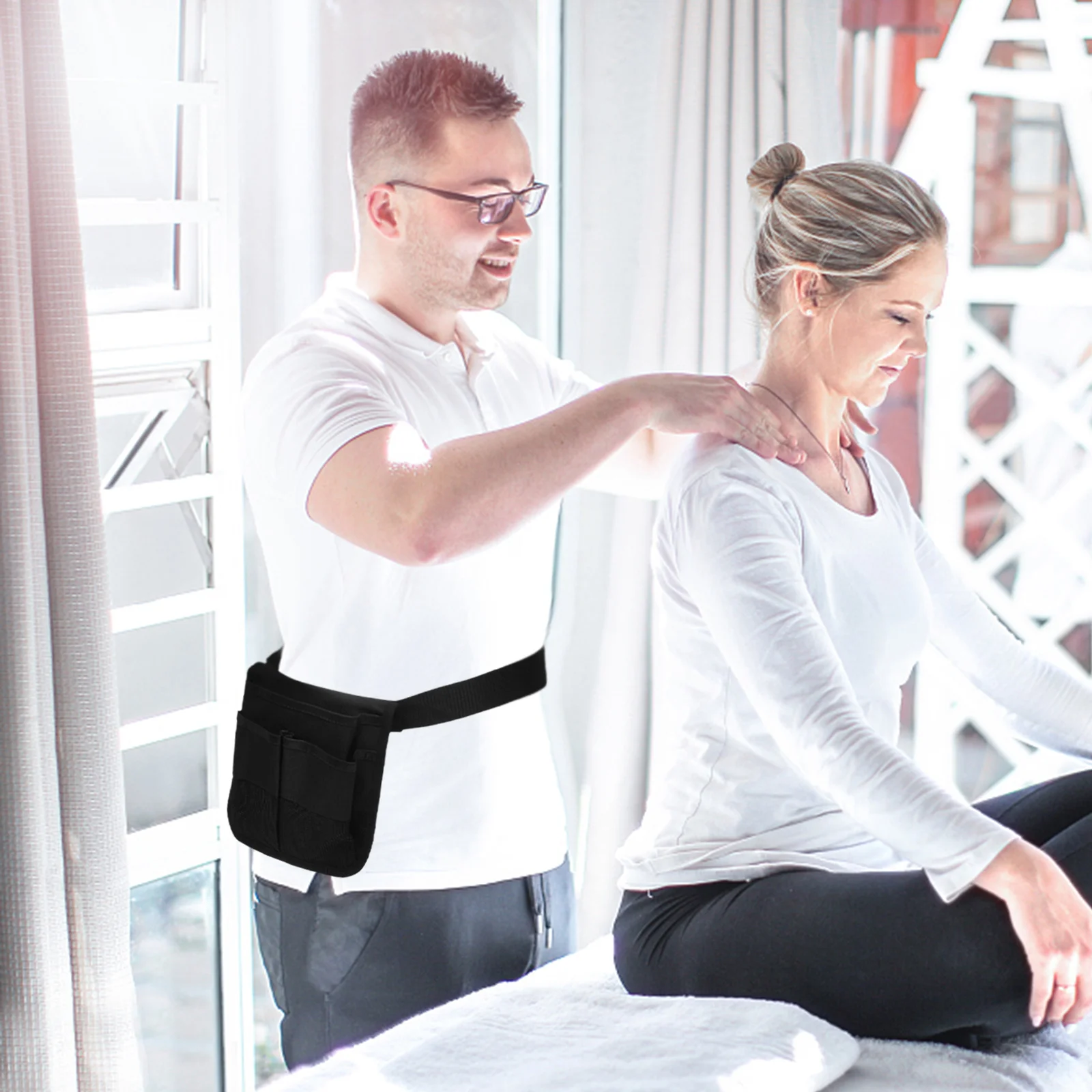 Massage Essential Oil Bottle Storage Bag Size Lightweight Waist Pouch Portable Bottle Holder Cloth Durable
Massage Essential Oil Bottle Storage Bag Size Lightweight Waist Pouch Portable Bottle Holder Cloth Durable