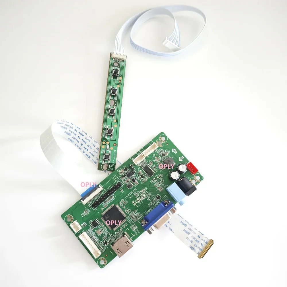 EDP controller board HDMI-Compatible VGA Audio for N156HCG-EN1 N156HCG-GT1 N156HCG-GQ1N156HCG-GR1 1920×1080 LED screen DIY Kit
EDP controller board HDMI-Compatible VGA Audio for N156HCG-EN1 N156HCG-GT1 N156HCG-GQ1N156HCG-GR1 1920×1080 LED screen DIY Kit