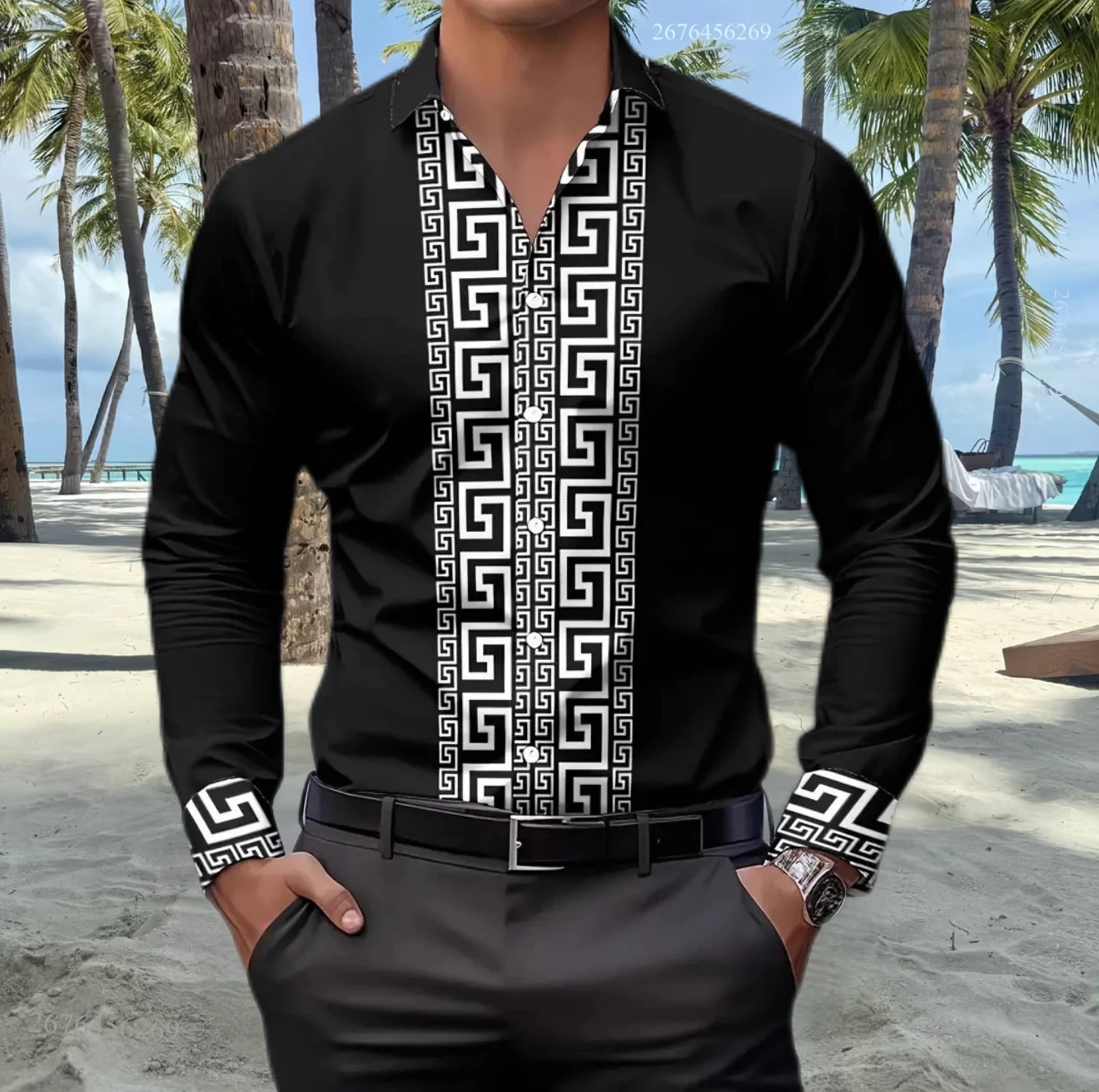 14 colors of men's shirts, luxury patterns, fashionable and comfortable lapel buttons, versatile men's tops, fast shipping
14 colors of men's shirts, luxury patterns, fashionable and comfortable lapel buttons, versatile men's tops, fast shipping