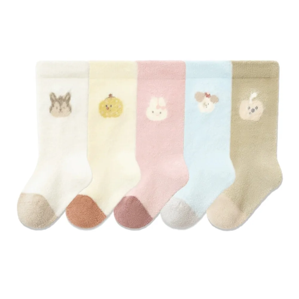 5Pairs Kids Scoks Autumn Winter Girls Warm Thicken Cotton Socks Unisex Boys Girls Cute Cartoon Animal Socks 0-5Years
5Pairs Kids Scoks Autumn Winter Girls Warm Thicken Cotton Socks Unisex Boys Girls Cute Cartoon Animal Socks 0-5Years