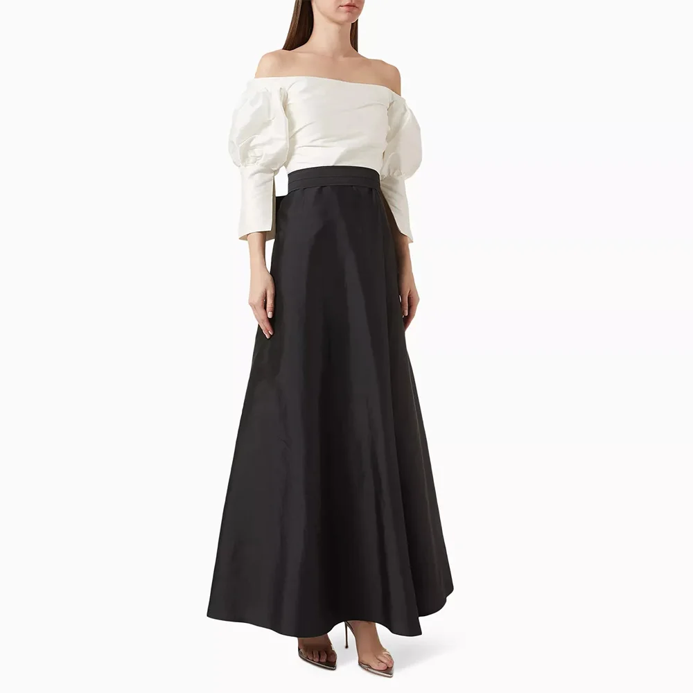 Sevintage Elegant Prom Dresses Long Sleeves Off the Shoulder A-Line Saudi Arabic Evening Gowns Formal Occasion Dress
Sevintage Elegant Prom Dresses Long Sleeves Off the Shoulder A-Line Saudi Arabic Evening Gowns Formal Occasion Dress