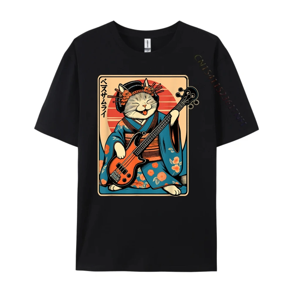 Japanese Bushi Cat Playing The Bass Graphic T Shirts Men Cotton Funny Camiseta Mens Clothing Printed Tops
Japanese Bushi Cat Playing The Bass Graphic T Shirts Men Cotton Funny Camiseta Mens Clothing Printed Tops