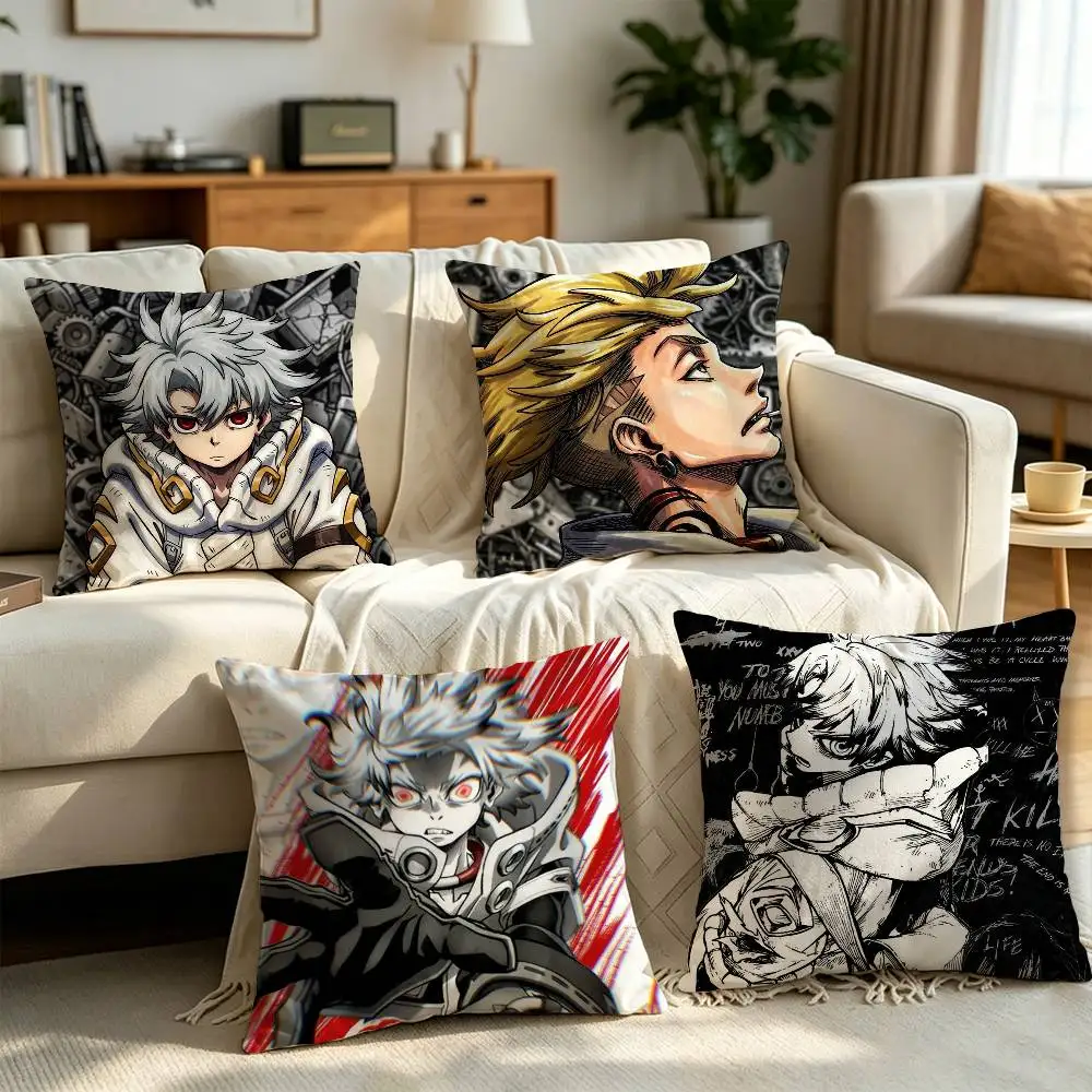 Gachiakuta Rudo Animation Pillow cover Soft Microfiber Pillowcase Home Sofa Decor Surprise Decorative printed.
Gachiakuta Rudo Animation Pillow cover Soft Microfiber Pillowcase Home Sofa Decor Surprise Decorative printed.