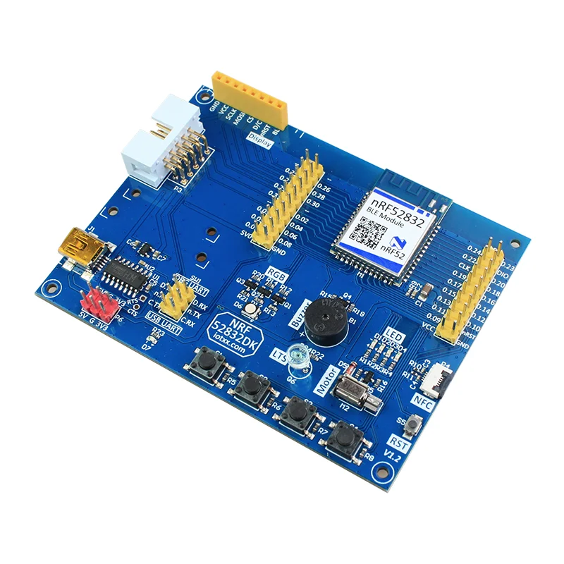 nrf52832 Development Board BLE Blue-tooth Low Energy 5.0 mesh Networking Video Tutorial 52840
nrf52832 Development Board BLE Blue-tooth Low Energy 5.0 mesh Networking Video Tutorial 52840