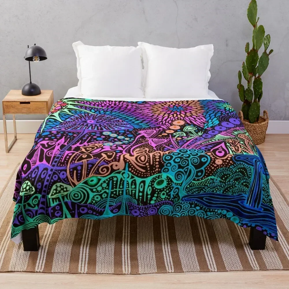 Neon Mushrooms on the Moon Throw Blanket Furry Luxury Throw Stuffeds Camping Blankets
Neon Mushrooms on the Moon Throw Blanket Furry Luxury Throw Stuffeds Camping Blankets