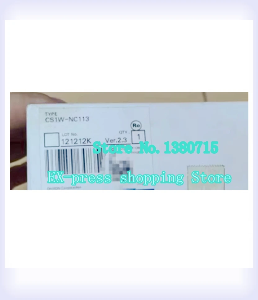 New Original CS1W-NC113 PLC 1 Axis Position Control Unit
New Original CS1W-NC113 PLC 1 Axis Position Control Unit