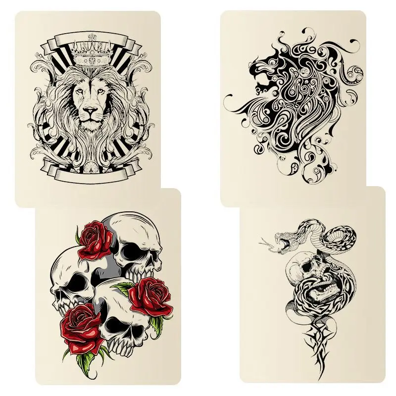 1/3/5pcs Tattoo Blank Practice Skin Eyebrow Gragon Pattern Paint Mixer Makeup Double Sized Synthetic Skin Tattoo Accessories
1/3/5pcs Tattoo Blank Practice Skin Eyebrow Gragon Pattern Paint Mixer Makeup Double Sized Synthetic Skin Tattoo Accessories