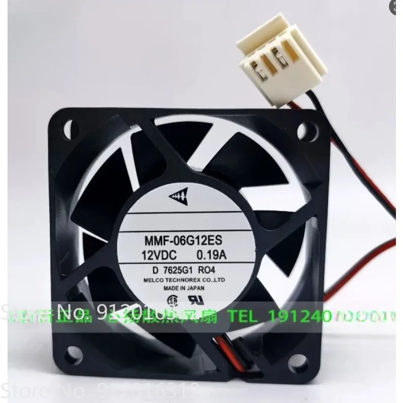 New Cooler Fan MMF-06G12ES-RO4 12V DC 0.19A D 6X24G1 6025 60 * 60 * 25MM
New Cooler Fan MMF-06G12ES-RO4 12V DC 0.19A D 6X24G1 6025 60 * 60 * 25MM