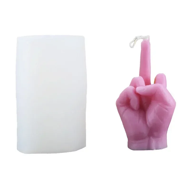 2026New model Advanced 3D Middle Finger Silicone Mold for DIY Aromatherapy Candle Soap Resin Plaster Art Craft Tool Holiday Gift
2026New model Advanced 3D Middle Finger Silicone Mold for DIY Aromatherapy Candle Soap Resin Plaster Art Craft Tool Holiday Gift