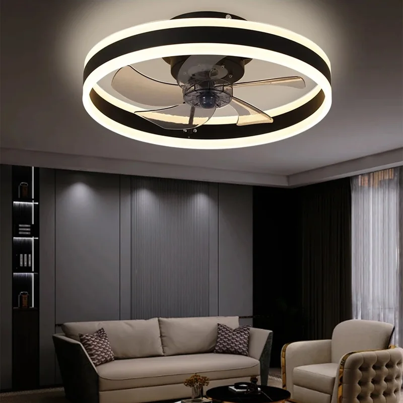 Modern Silent LED Ceiling Fan With Remote Control - 6-Speed Reversible Dimming Fan For Bedroom Study Restaurant Living Room
Modern Silent LED Ceiling Fan With Remote Control - 6-Speed Reversible Dimming Fan For Bedroom Study Restaurant Living Room