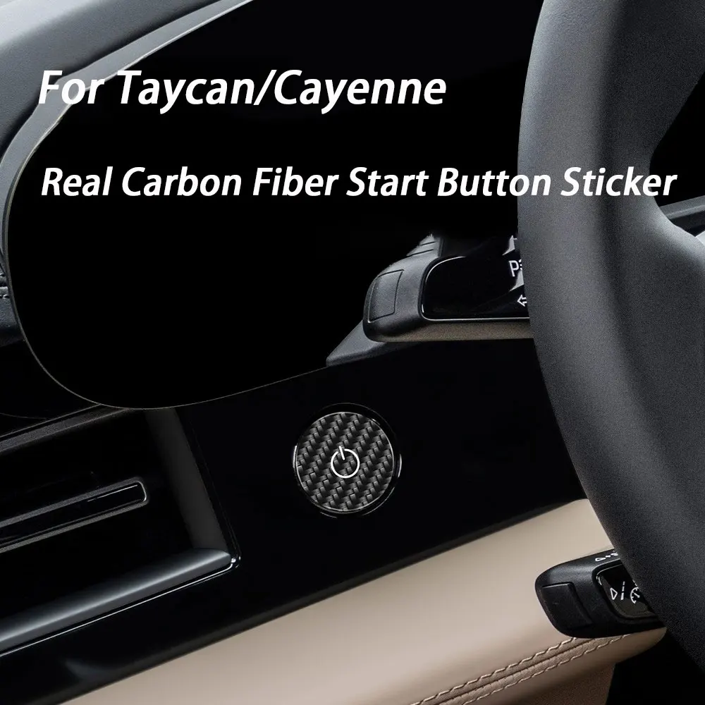 For Porsche Cayenne Taycan One-click Start Button Switch Interior Modification Decorative Ignition Cover Accessories
For Porsche Cayenne Taycan One-click Start Button Switch Interior Modification Decorative Ignition Cover Accessories