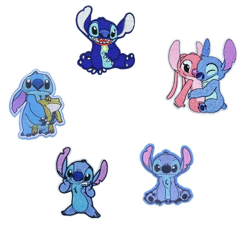 Disney Cartoon Stitch Cute Anime Alien Dog for Clothing T-shirt Jeans Coat iron on Adhesive Embroidery Patches Clothes Applique
Disney Cartoon Stitch Cute Anime Alien Dog for Clothing T-shirt Jeans Coat iron on Adhesive Embroidery Patches Clothes Applique