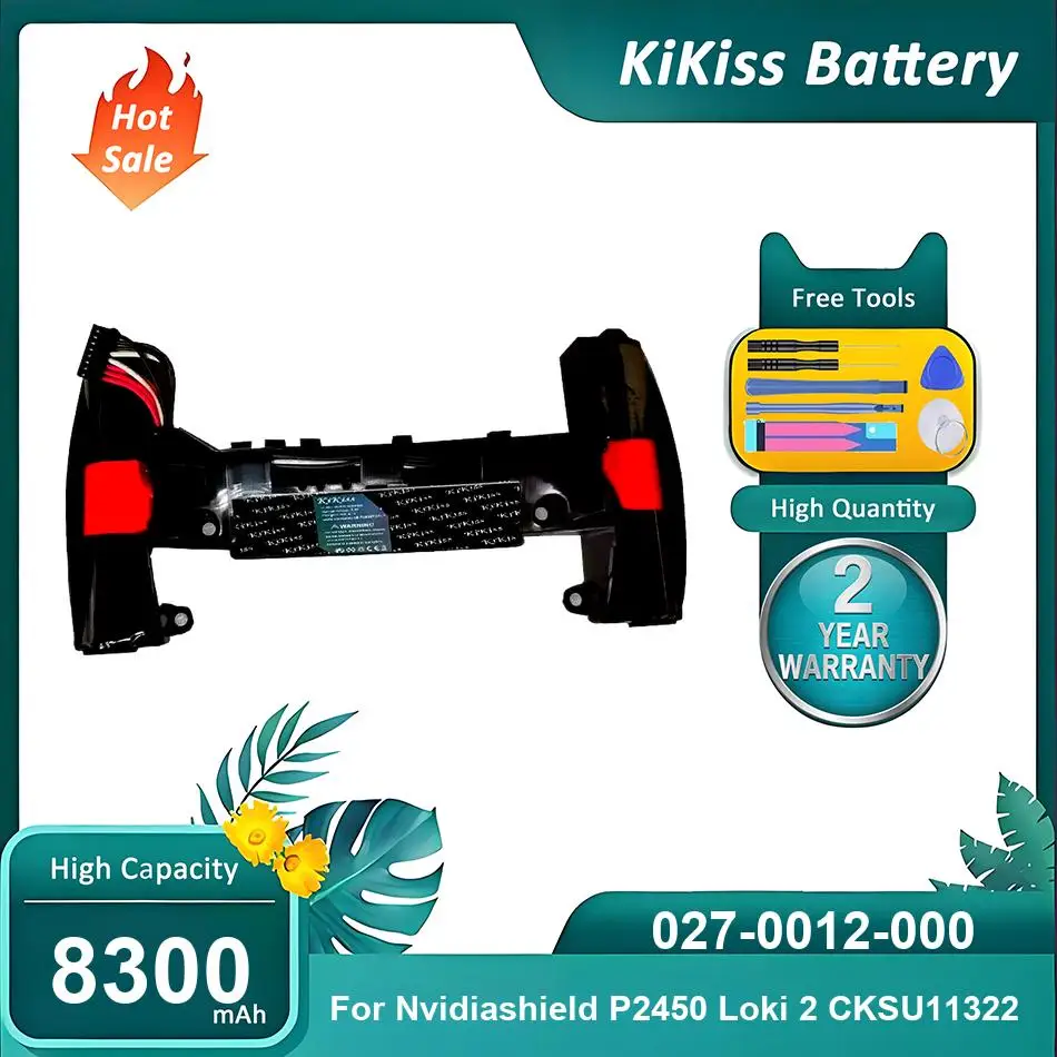 Rechargeble Battery For Nvidiashield P2450 Loki 2 CKSU11322,027-0012-000,8300mAh
Rechargeble Battery For Nvidiashield P2450 Loki 2 CKSU11322,027-0012-000,8300mAh