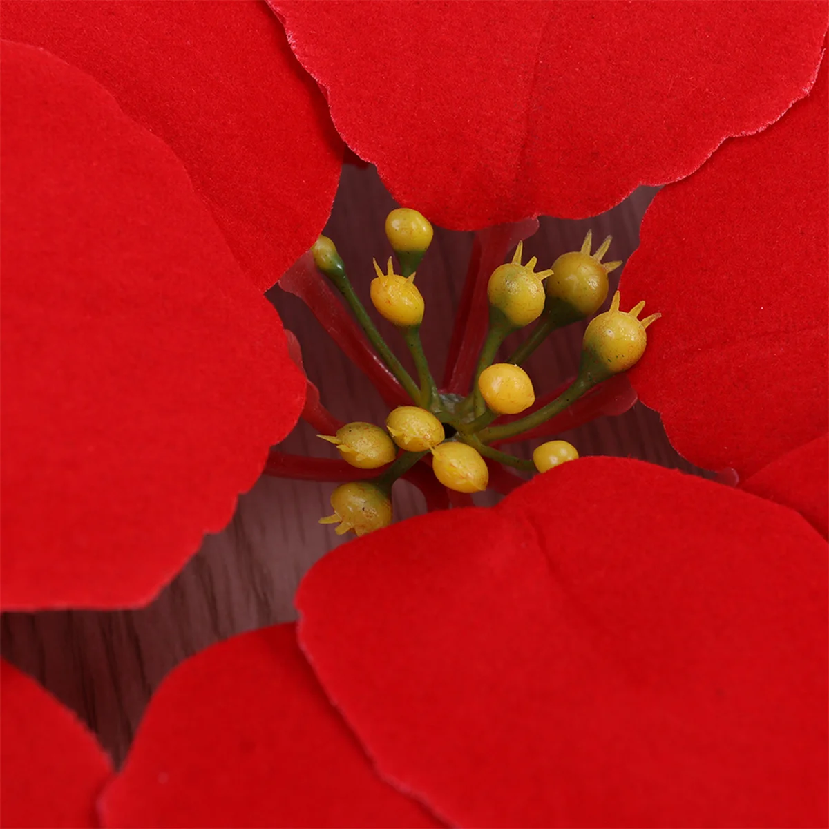 50Pcs Silk Poinsettia Flowers Fake Christmas Decorations Lifelike Holiday Floral for Tree Wreaths Centerpieces Front Door
50Pcs Silk Poinsettia Flowers Fake Christmas Decorations Lifelike Holiday Floral for Tree Wreaths Centerpieces Front Door