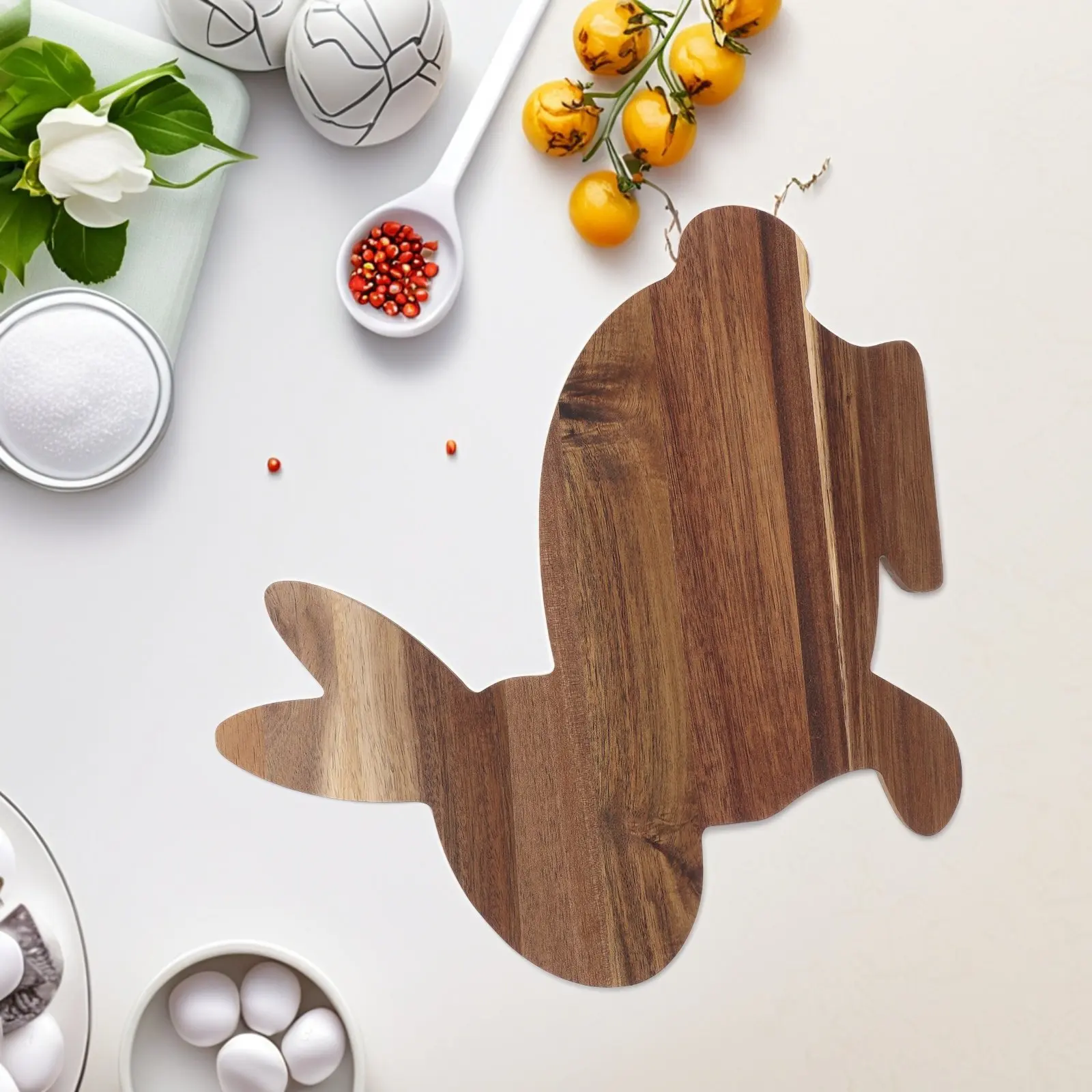 Bunny Shaped Wooden Cutting Board for Kitchen Food Prep Serving Fruit Snacks Cheese Decoration Smooth Knife Friendly Sustainable
Bunny Shaped Wooden Cutting Board for Kitchen Food Prep Serving Fruit Snacks Cheese Decoration Smooth Knife Friendly Sustainable