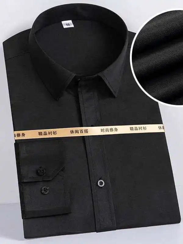 Longsved Men's College Style Shirt Best Men's Clothing Slim Fit PU Leather Wedding Inner Wear Long Sleeve Square Collar ...
Longsved Men's College Style Shirt Best Men's Clothing Slim Fit PU Leather Wedding Inner Wear Long Sleeve Square Collar ...