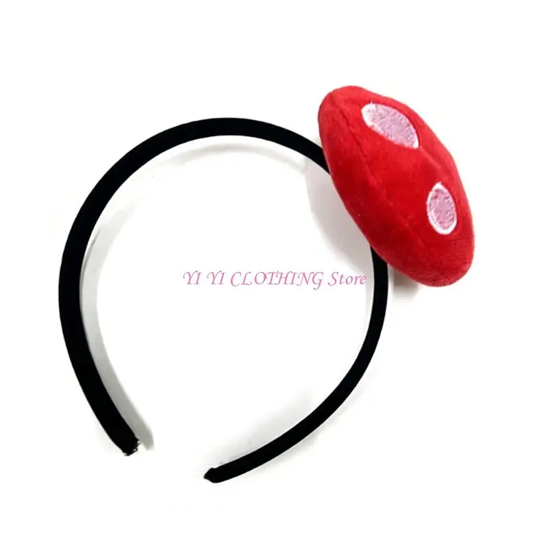 N5KF Soft Padded Mushroom Headband For Halloween And Cosplay Party Costume Accessories Theme Event Gathering Headpiece
N5KF Soft Padded Mushroom Headband For Halloween And Cosplay Party Costume Accessories Theme Event Gathering Headpiece