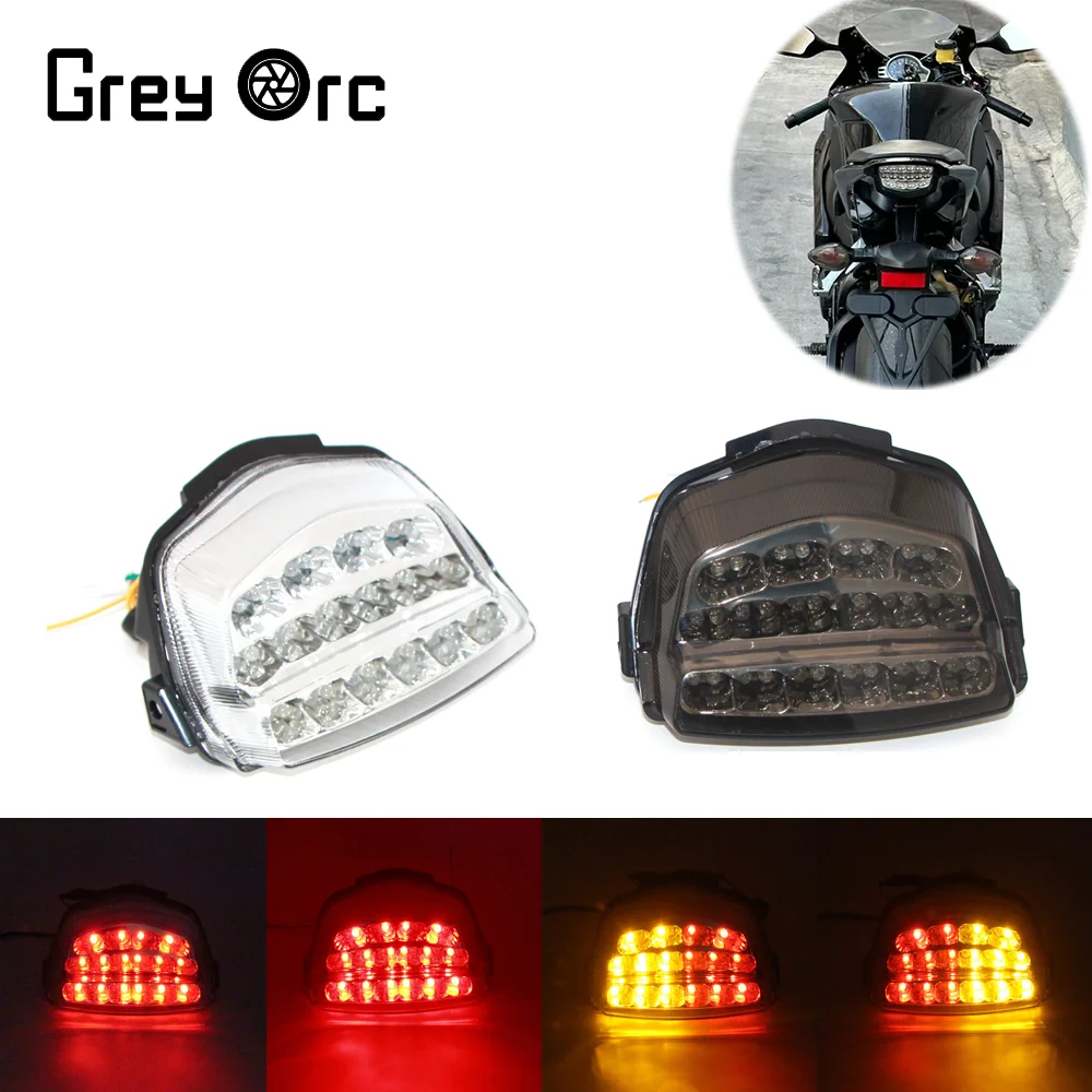 Motorcycle Integrated Blinker Brake Lamp For Honda CBR 1000 RR CBR1000RR 2008-2016 LED Tail Light Turn Signals 2009 2010 2011
Motorcycle Integrated Blinker Brake Lamp For Honda CBR 1000 RR CBR1000RR 2008-2016 LED Tail Light Turn Signals 2009 2010 2011
