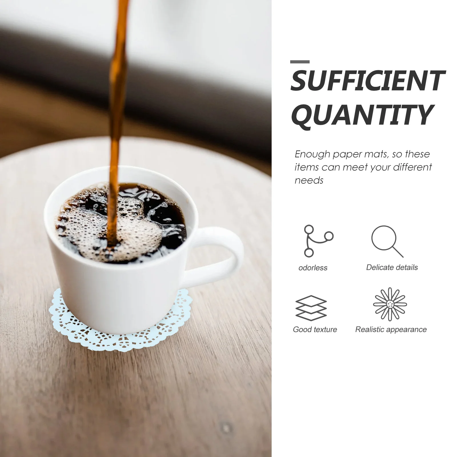 2 Bags Of Flower Bottom Paper Mats Lace Paper Doilies Oil-Proof For Party Wedding Christmas Table Decor Cake Dessert Plate Mats
2 Bags Of Flower Bottom Paper Mats Lace Paper Doilies Oil-Proof For Party Wedding Christmas Table Decor Cake Dessert Plate Mats