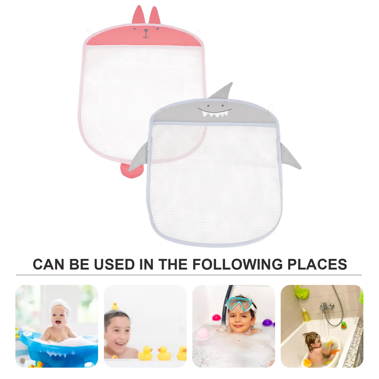 2Pcs Bath Hanging Organizer Mesh Large Opening Bathroom Storage Multipurpose Kid Mesh Storage Holder Bag Hanging Bath Toy Holder
2Pcs Bath Hanging Organizer Mesh Large Opening Bathroom Storage Multipurpose Kid Mesh Storage Holder Bag Hanging Bath Toy Holder