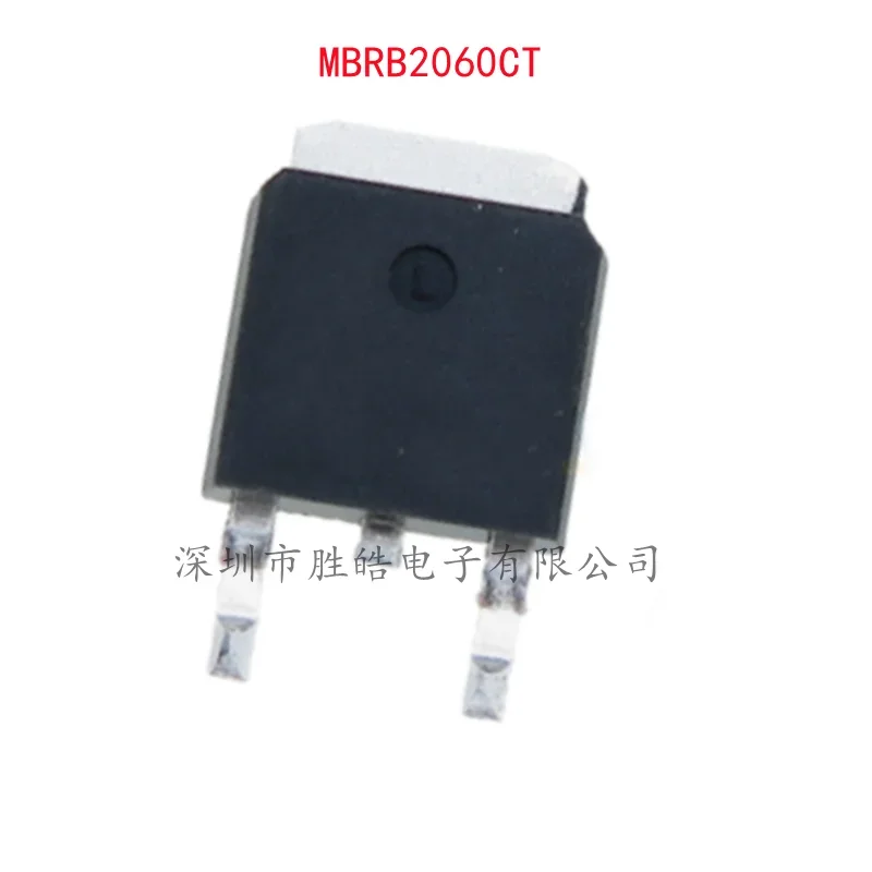 (10PCS) NEW MBRB2060CT MBRB2060 B2060G 20A 60V Schottky Diode TO-263 Integrated Circuit
(10PCS) NEW MBRB2060CT MBRB2060 B2060G 20A 60V Schottky Diode TO-263 Integrated Circuit