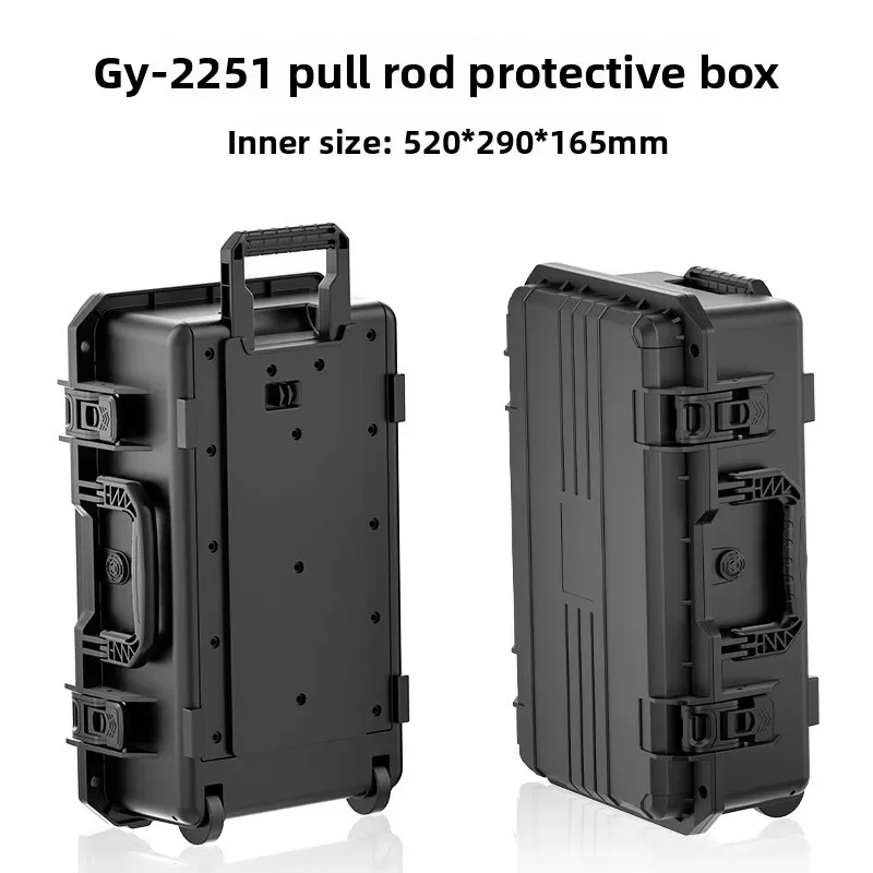 PP Tool Case Waterproof Storage Tools Parts Tool Case Safety Protection Pull Rod Box Toolbox Packaging Instrument UAV Organizer
PP Tool Case Waterproof Storage Tools Parts Tool Case Safety Protection Pull Rod Box Toolbox Packaging Instrument UAV Organizer
