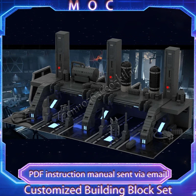 3441 PCS MOC Customize Space Battle Series SW Fueling Station Hangar Model DIY Assembly Education Originality Kids Toy Xmas Gift
3441 PCS MOC Customize Space Battle Series SW Fueling Station Hangar Model DIY Assembly Education Originality Kids Toy Xmas Gift
