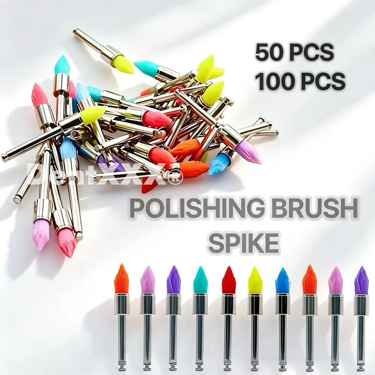 BUY 5 GET 2 FREE Spike nylon polishing brushes Heads 2.35mm, No Dead Corners Cleaning and Polishing
BUY 5 GET 2 FREE Spike nylon polishing brushes Heads 2.35mm, No Dead Corners Cleaning and Polishing
