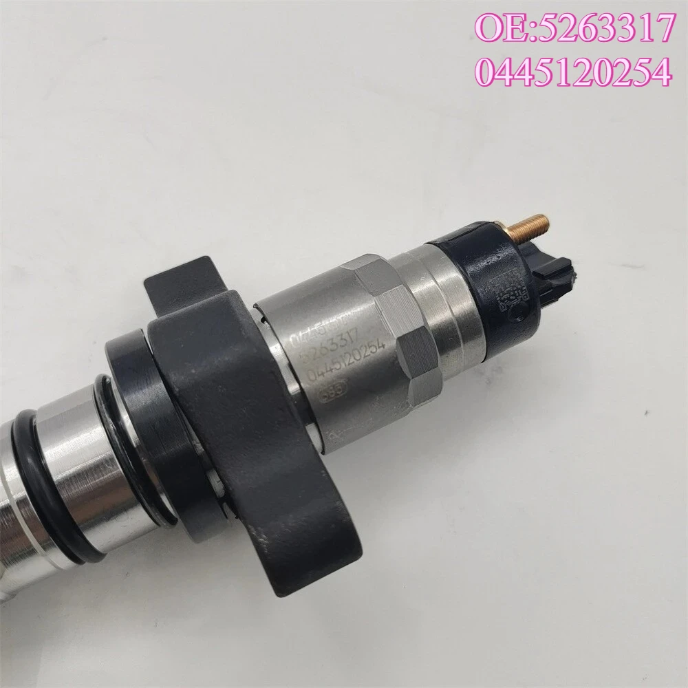 Original High Quality New For 0445120254 5263317 Common Fuel Diesel Injector For C/u-m/m-i/n-s ISB QSB 5.9L
Original High Quality New For 0445120254 5263317 Common Fuel Diesel Injector For C/u-m/m-i/n-s ISB QSB 5.9L