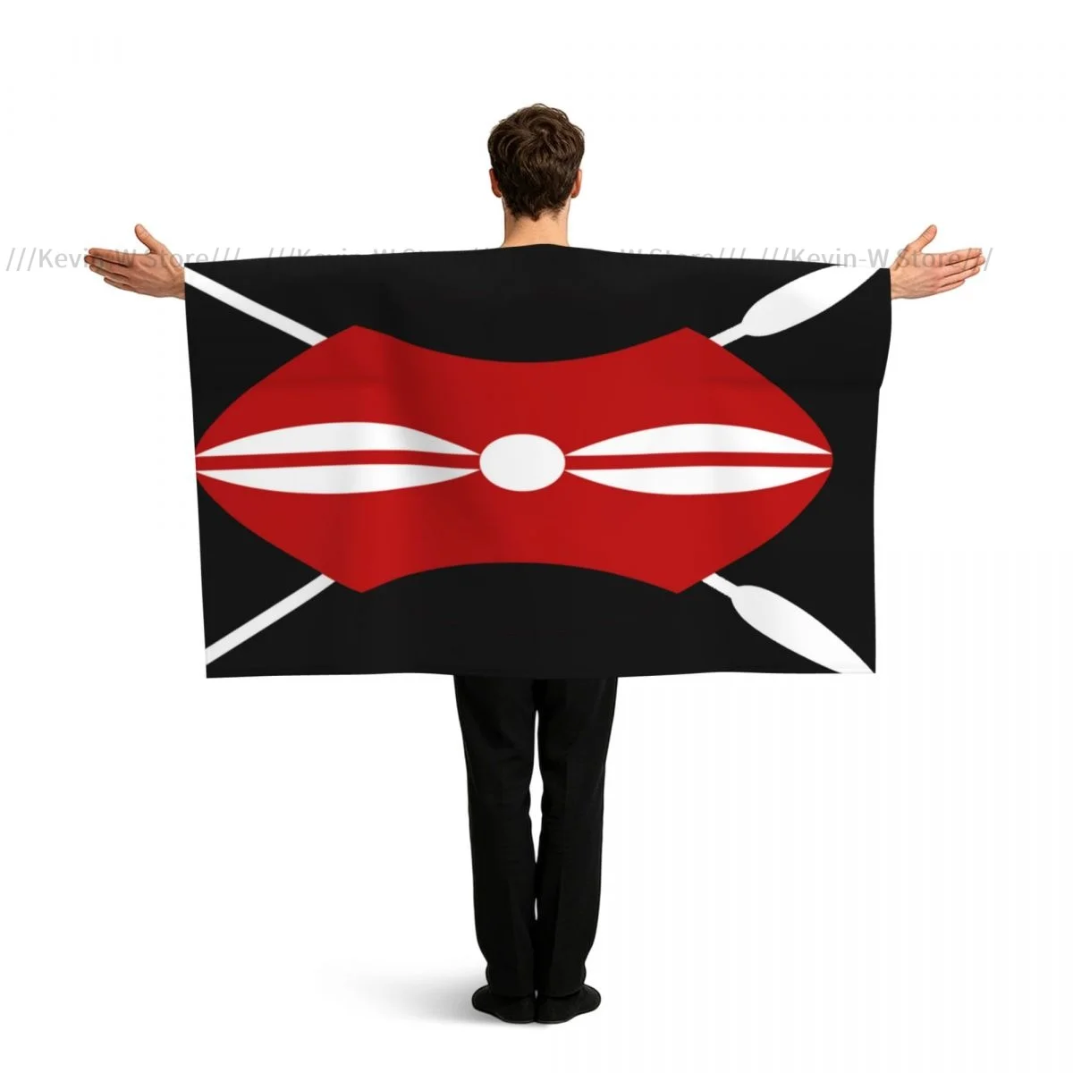 Polyester Flag Cloak With Sleeves Kenya Flag Wearable Flag Cape For Event Festival Cosplay
Polyester Flag Cloak With Sleeves Kenya Flag Wearable Flag Cape For Event Festival Cosplay