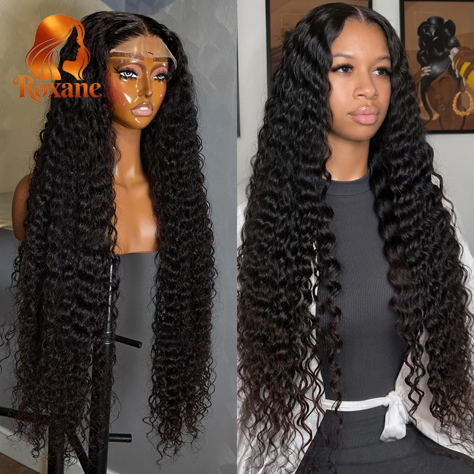 Roxane 220%Density 5x5 Glueless Human Hair Wigs 30 40 Inches Water Wave Lace Front Wigs Deep Wave Curly 13x6 HD Lace Frontal Wig
Roxane 220%Density 5x5 Glueless Human Hair Wigs 30 40 Inches Water Wave Lace Front Wigs Deep Wave Curly 13x6 HD Lace Frontal Wig