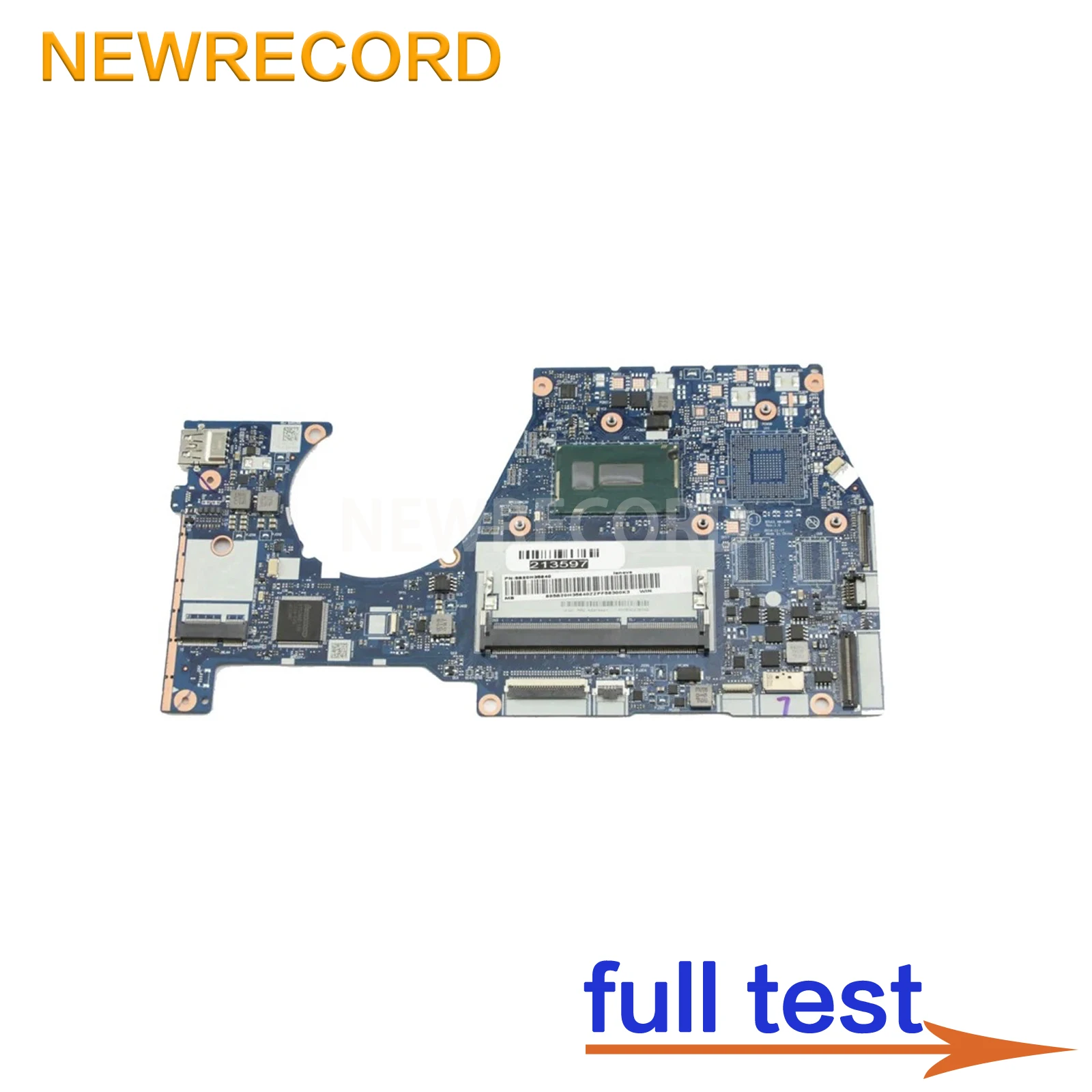 For Lenovo YOGA 3 14 YOGA3 14 NM-A381 Laptop Motherboard CPU I7 5500U DDR3 Test 100%
For Lenovo YOGA 3 14 YOGA3 14 NM-A381 Laptop Motherboard CPU I7 5500U DDR3 Test 100%