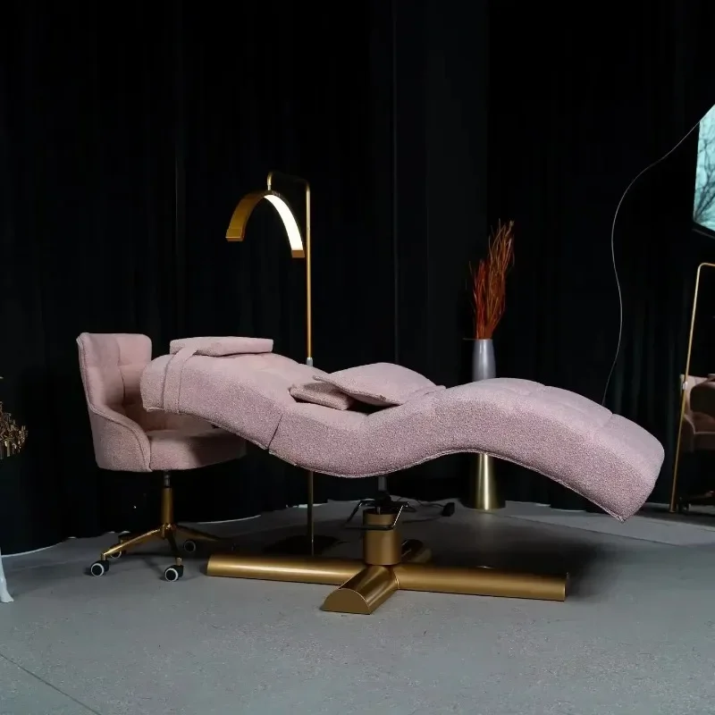 Light Luxury Massage Bed, Modern Minimalist Leisure Beauty Bed, Noble Consort Chair, S-shaped Lazy Sofa, Commercial Lounge Chair 
Light Luxury Massage Bed, Modern Minimalist Leisure Beauty Bed, Noble Consort Chair, S-shaped Lazy Sofa, Commercial Lounge Chair