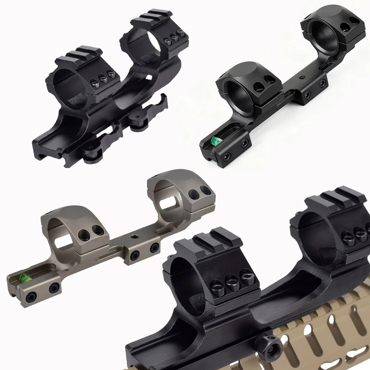 Tactical Hunting 11/20mm 3/8" Dovetail Scope Rings 25.4mm 30mm Mount Adapter Offset Scope Mount Rail with Bubble Level
Tactical Hunting 11/20mm 3/8" Dovetail Scope Rings 25.4mm 30mm Mount Adapter Offset Scope Mount Rail with Bubble Level