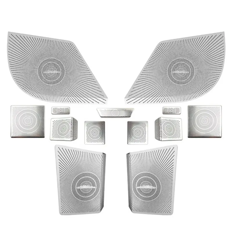 AB16-For Tesla Cybertruck 2024 2025 Fit Speaker Cover Grille Trim Kit Interior Speaker Protector Accessories Silvery
AB16-For Tesla Cybertruck 2024 2025 Fit Speaker Cover Grille Trim Kit Interior Speaker Protector Accessories Silvery