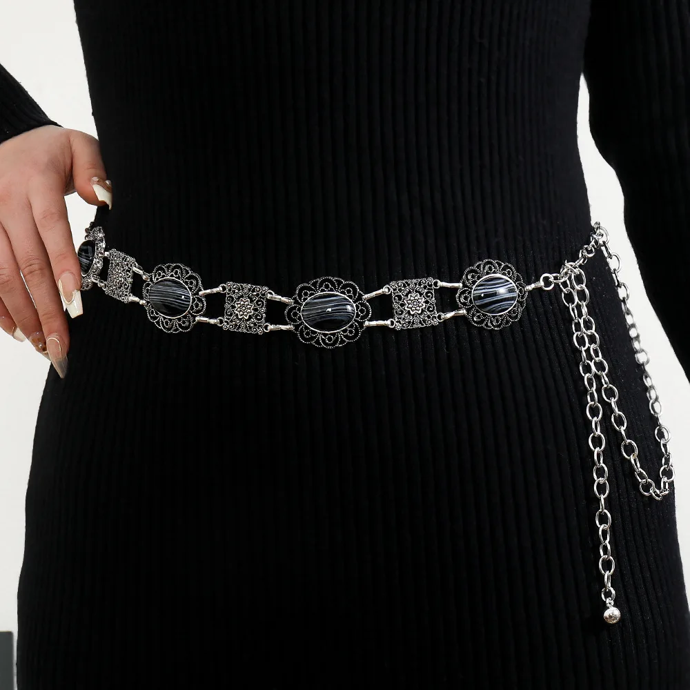 Bohemian Retro Belt Belt Chain Fashion Versatile Hollow Waist Chain Clothing Accessories Belt for Women
Bohemian Retro Belt Belt Chain Fashion Versatile Hollow Waist Chain Clothing Accessories Belt for Women