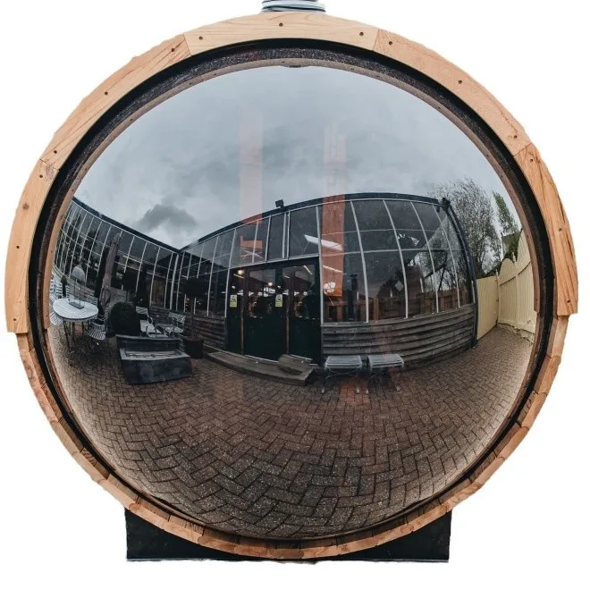 Экскурсионная панорамная бочковая сауна длиной 6 футов со спичечной печью
Экскурсионная панорамная бочковая сауна длиной 6 футов со спичечной печью