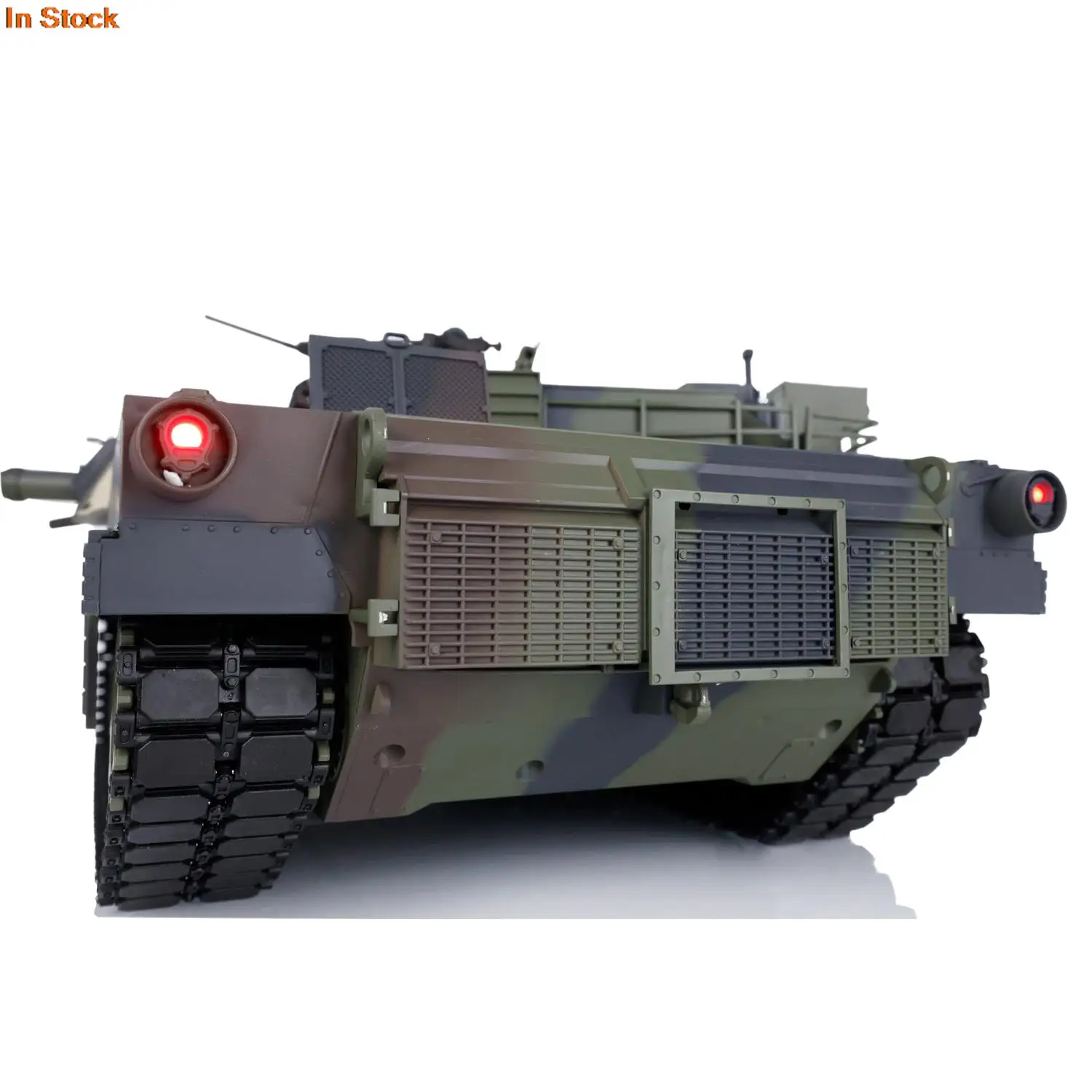 1/16 7.0 2.4Ghz Heng Long Plastic M1A2 Abrams RTR RC Tank 3918 W/ Radio Smoke Unit BB Shooting 360°Turret Army Toys TH17808
1/16 7.0 2.4Ghz Heng Long Plastic M1A2 Abrams RTR RC Tank 3918 W/ Radio Smoke Unit BB Shooting 360°Turret Army Toys TH17808
