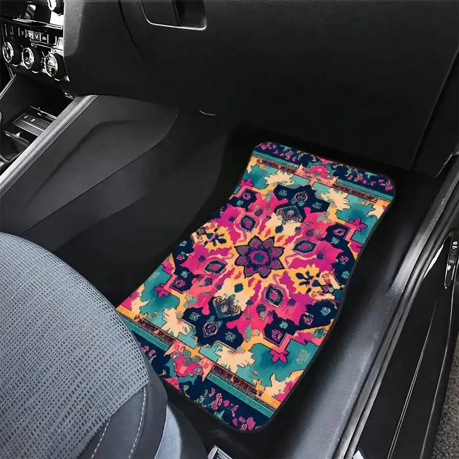4pcs Universal Car Floor Mats Digital Printed Pattern All Weather Protection Interior Accessories
4pcs Universal Car Floor Mats Digital Printed Pattern All Weather Protection Interior Accessories
