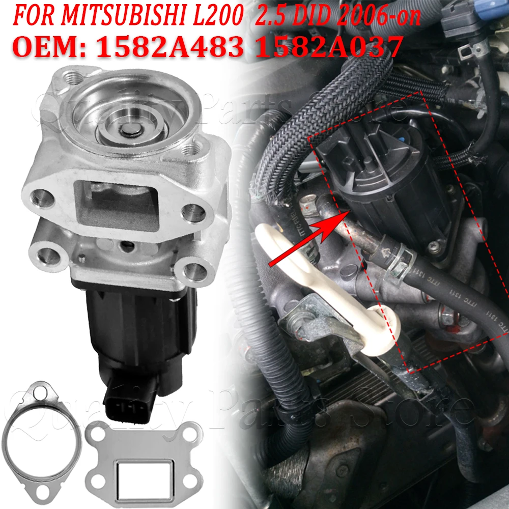 New EGR Exhaust Gas Ricirculation Valve For MITSUBISHI L200 Pickup Triton Pajero K5T70080 1582A483 1582A037 1582A038 717720111
New EGR Exhaust Gas Ricirculation Valve For MITSUBISHI L200 Pickup Triton Pajero K5T70080 1582A483 1582A037 1582A038 717720111