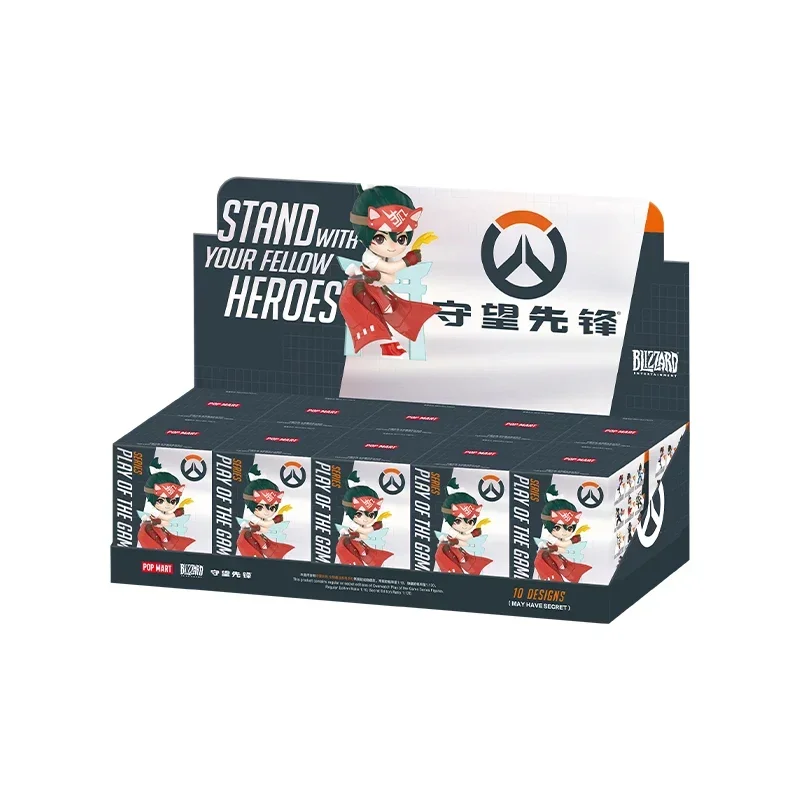 POP MART Overwatch Play of The Game Series Trendy Blind Box Toys Mystery Box Mistery Action Figure Surprise Cute Model Gift
POP MART Overwatch Play of The Game Series Trendy Blind Box Toys Mystery Box Mistery Action Figure Surprise Cute Model Gift