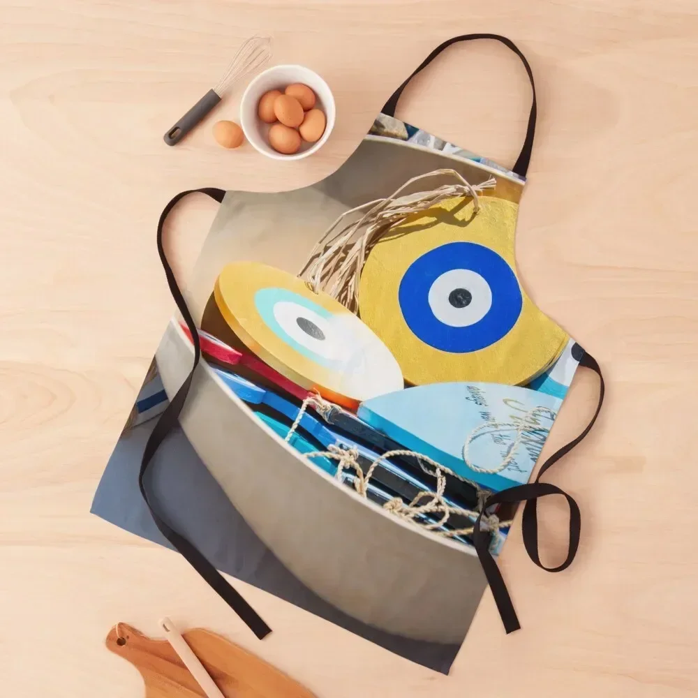 Wood Souvenirs with Evil Eye Protection Oia Santorini Greece Apron Kitchen For Man waterproof for women Sexy For Woman Apron 
Wood Souvenirs with Evil Eye Protection Oia Santorini Greece Apron Kitchen For Man waterproof for women Sexy For Woman Apron