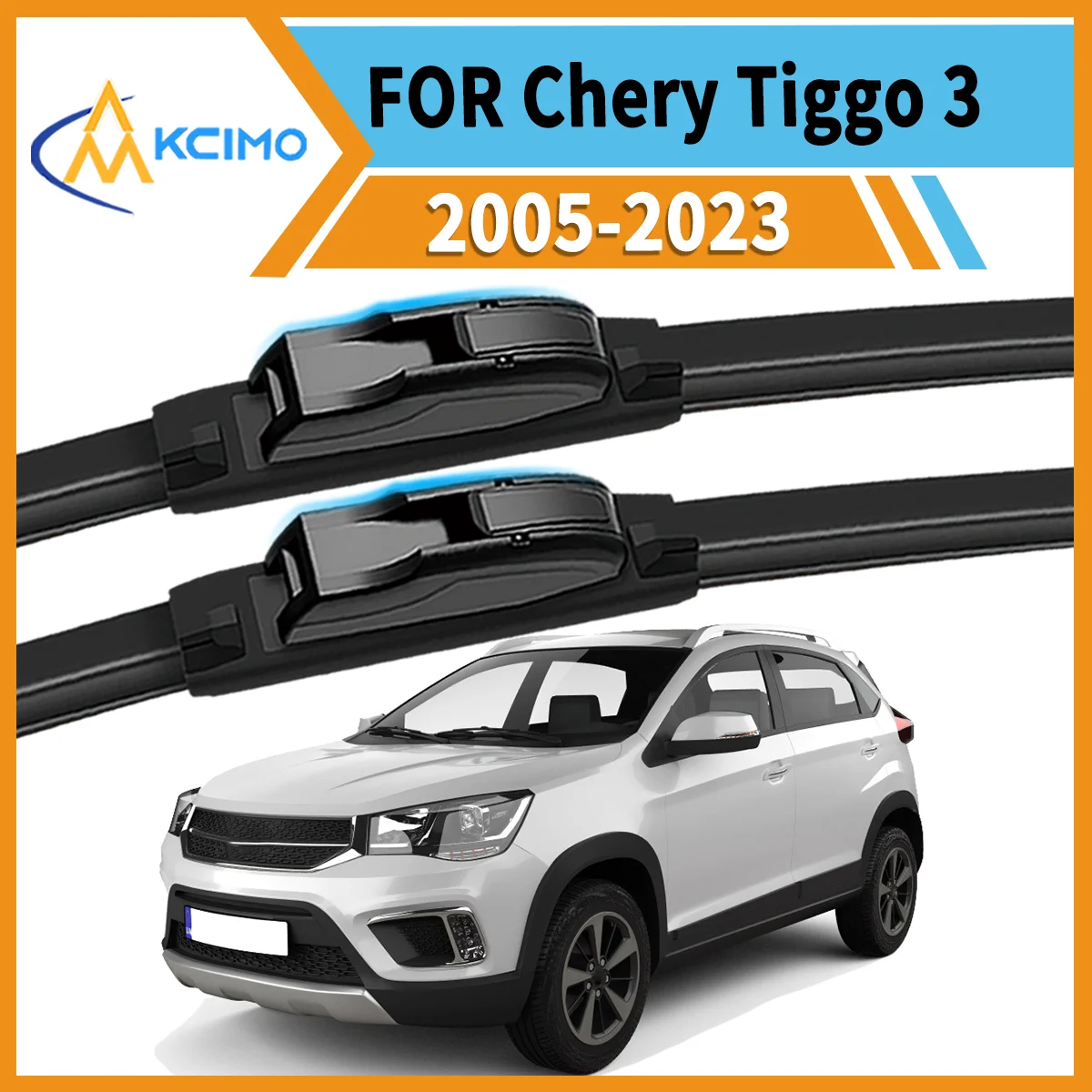 Essential Safety Duo 2 Front Wiper Blades for Chery Tiggo 3 2005-2023 Year-Round Clear Vision & Quiet Smudge-Free Operation
Essential Safety Duo 2 Front Wiper Blades for Chery Tiggo 3 2005-2023 Year-Round Clear Vision & Quiet Smudge-Free Operation