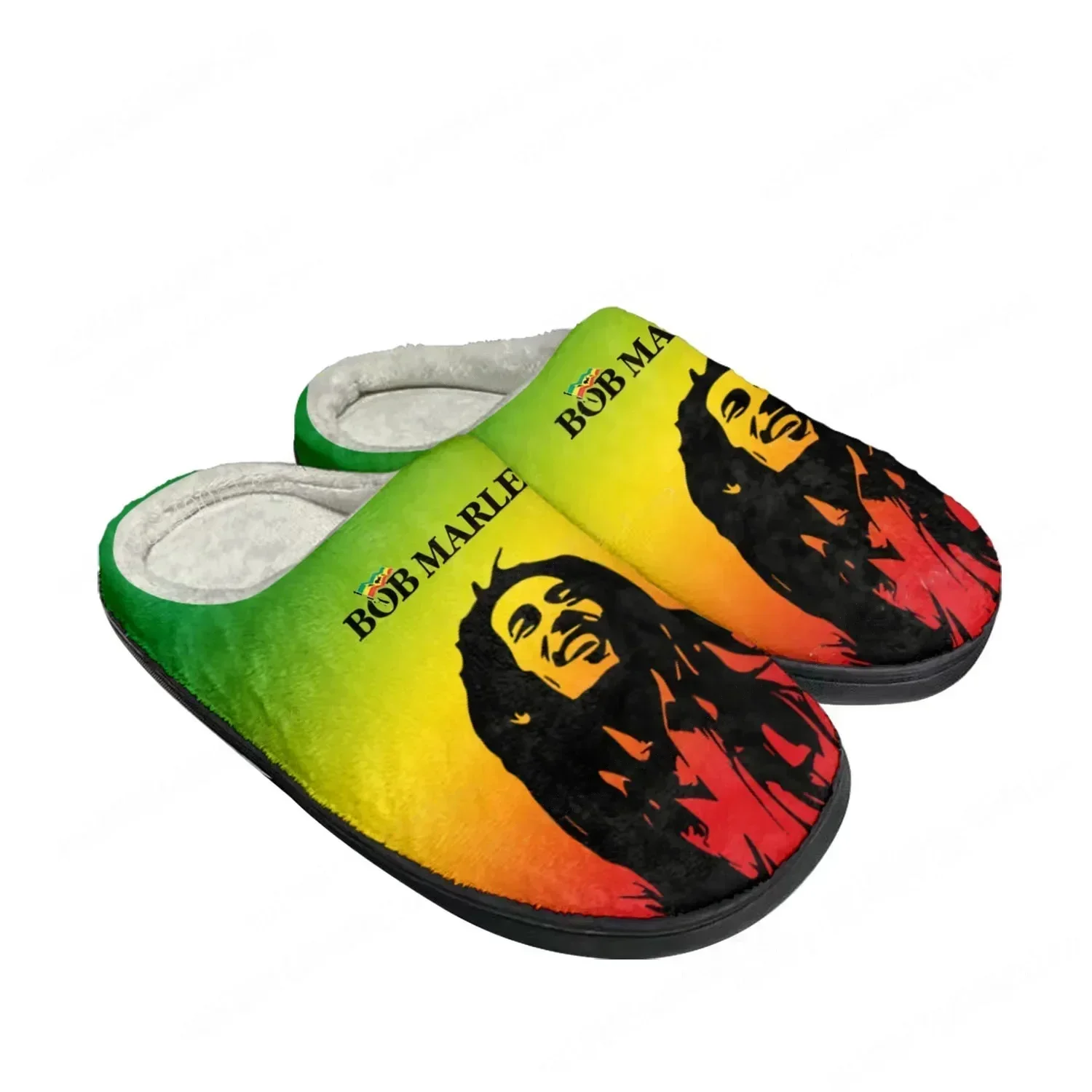 Домашние хлопковые тапочки с индивидуальным дизайном в стиле рэгги-рок-музыки Боба Марли, мужские и женские, плюшевые, для спальни, теплые, термостойкие
Домашние хлопковые тапочки с индивидуальным дизайном в стиле рэгги-рок-музыки Боба Марли, мужские и женские, плюшевые, для спальни, теплые, термостойкие