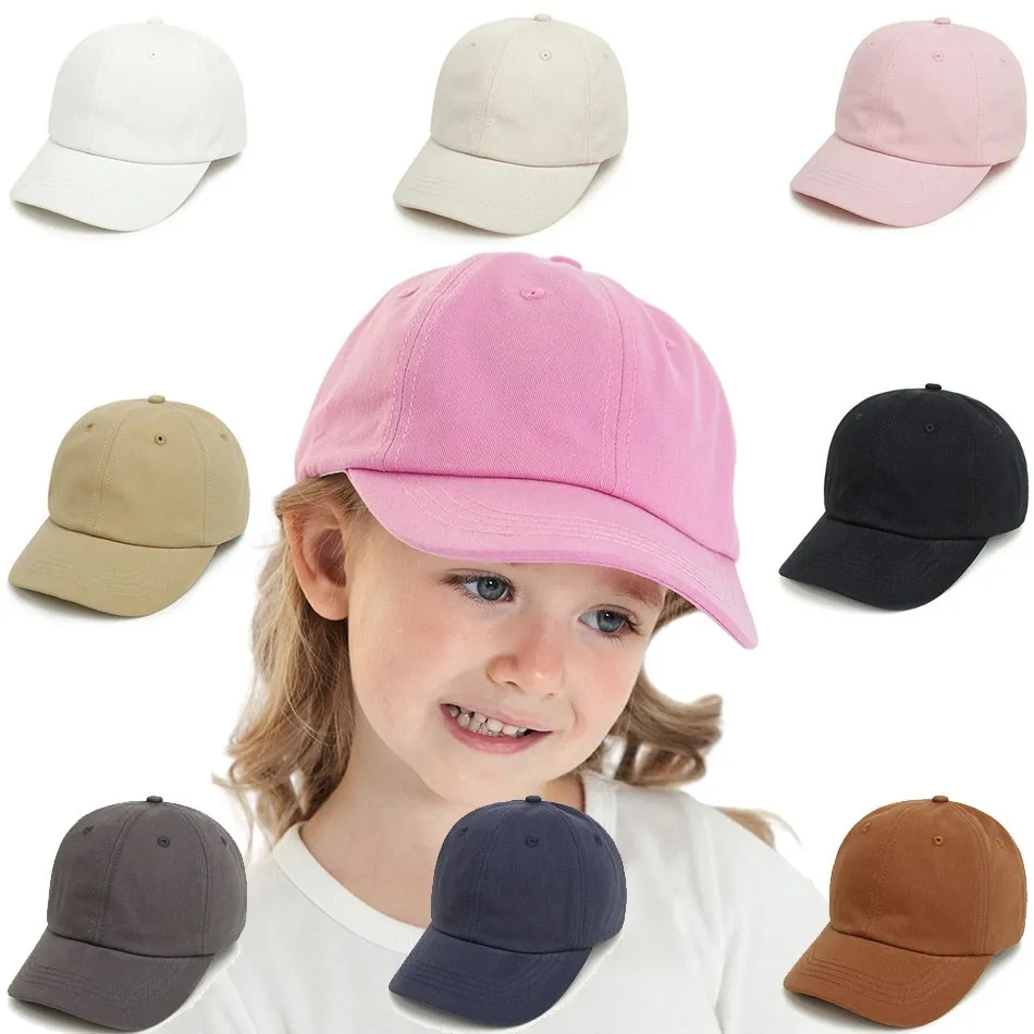 Kids Bonnet Caps Boys Solid Color Adjustable Snapback Cap Children Summer Breathable Sunhat Baby Summer Hip-Hop Hats 1-5 Years
Kids Bonnet Caps Boys Solid Color Adjustable Snapback Cap Children Summer Breathable Sunhat Baby Summer Hip-Hop Hats 1-5 Years