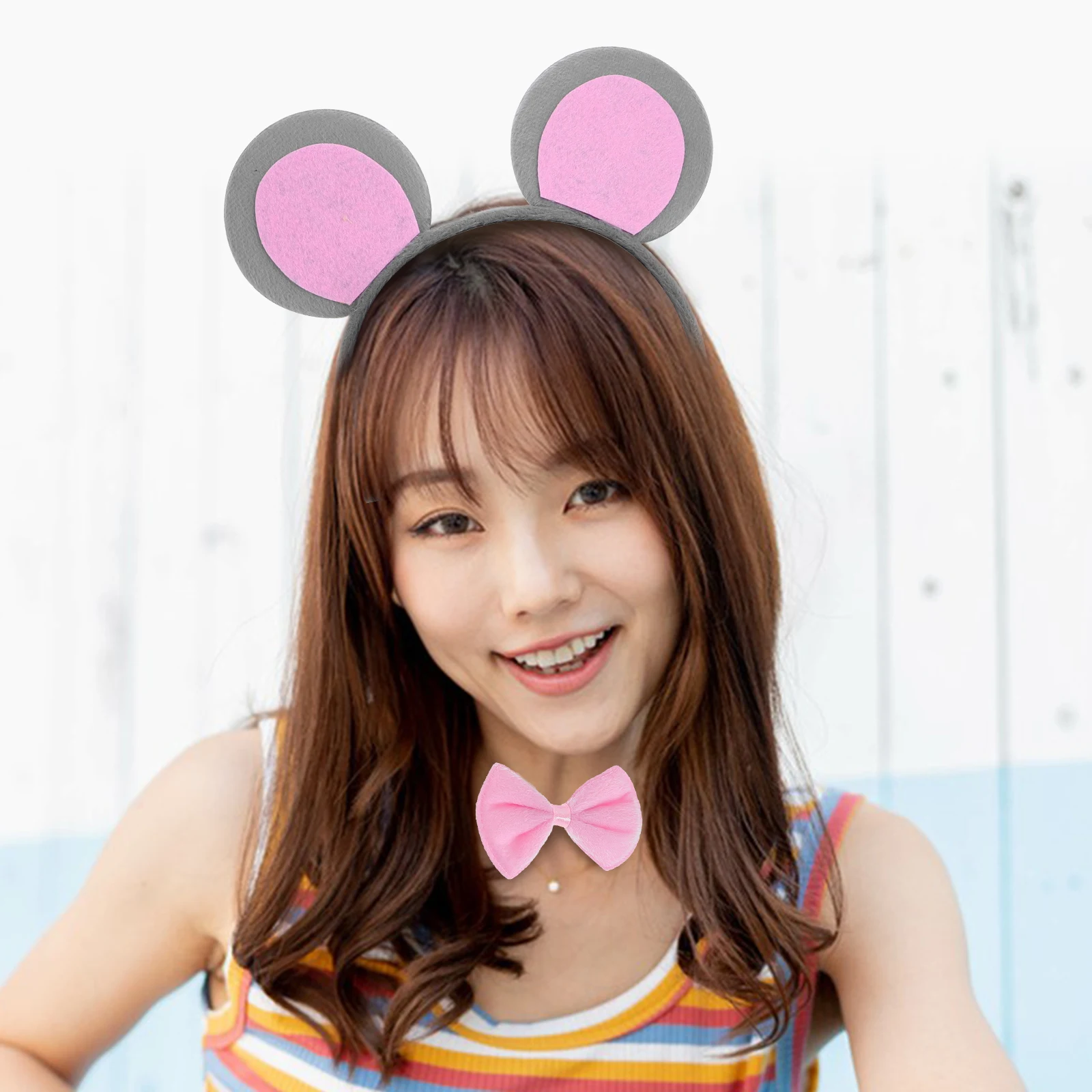 3 Pcs Adult Mouse Ears Grey Ears Adult Costume Accessories Cartoon Animal Headwear Halloween Dress Up Outfit Halloween Party
3 Pcs Adult Mouse Ears Grey Ears Adult Costume Accessories Cartoon Animal Headwear Halloween Dress Up Outfit Halloween Party
